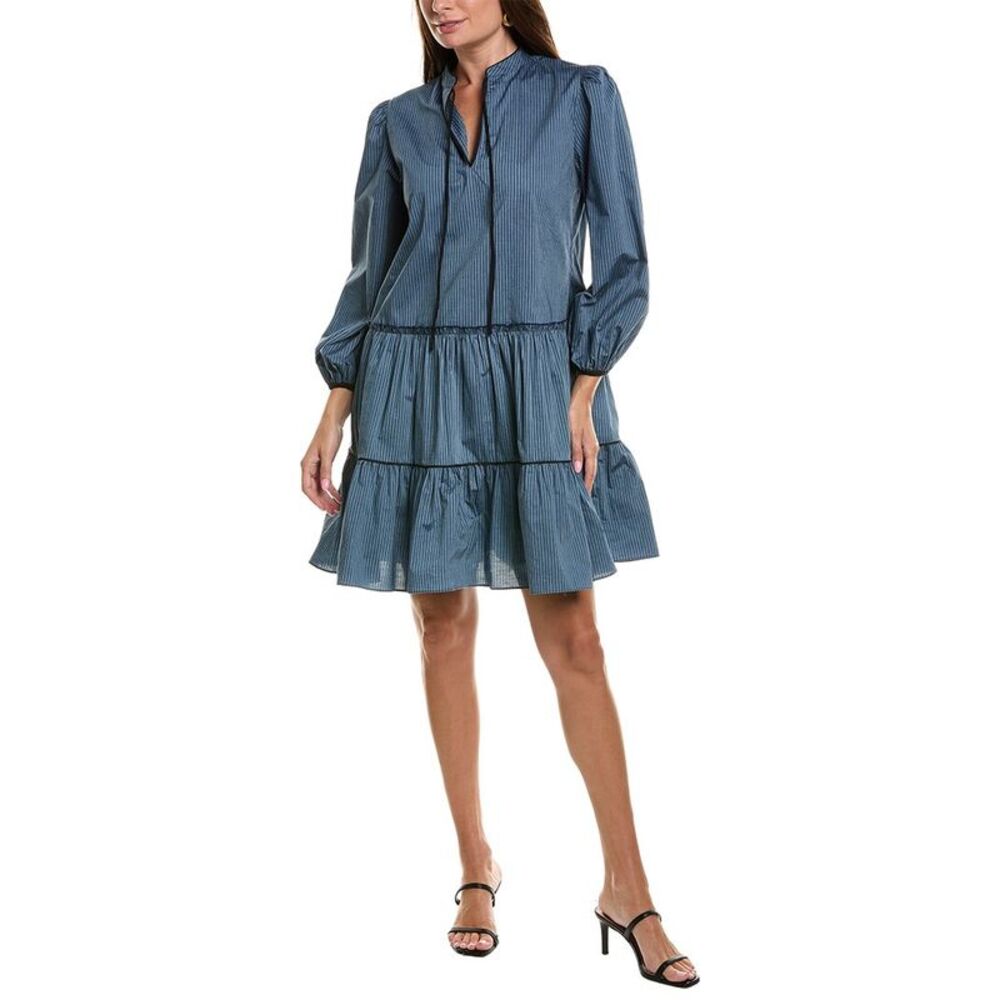 Garrie B Womens  Mini Dress, Navy